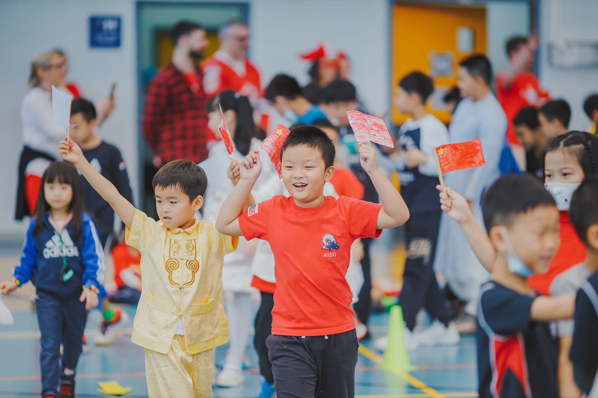 SY2122 AISG United Nations Day Celebration with elementary students and faculty from China