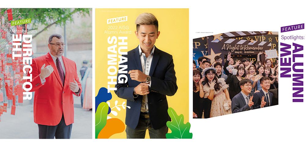 AISG Alumni Magazine IGNITE Feature Pages