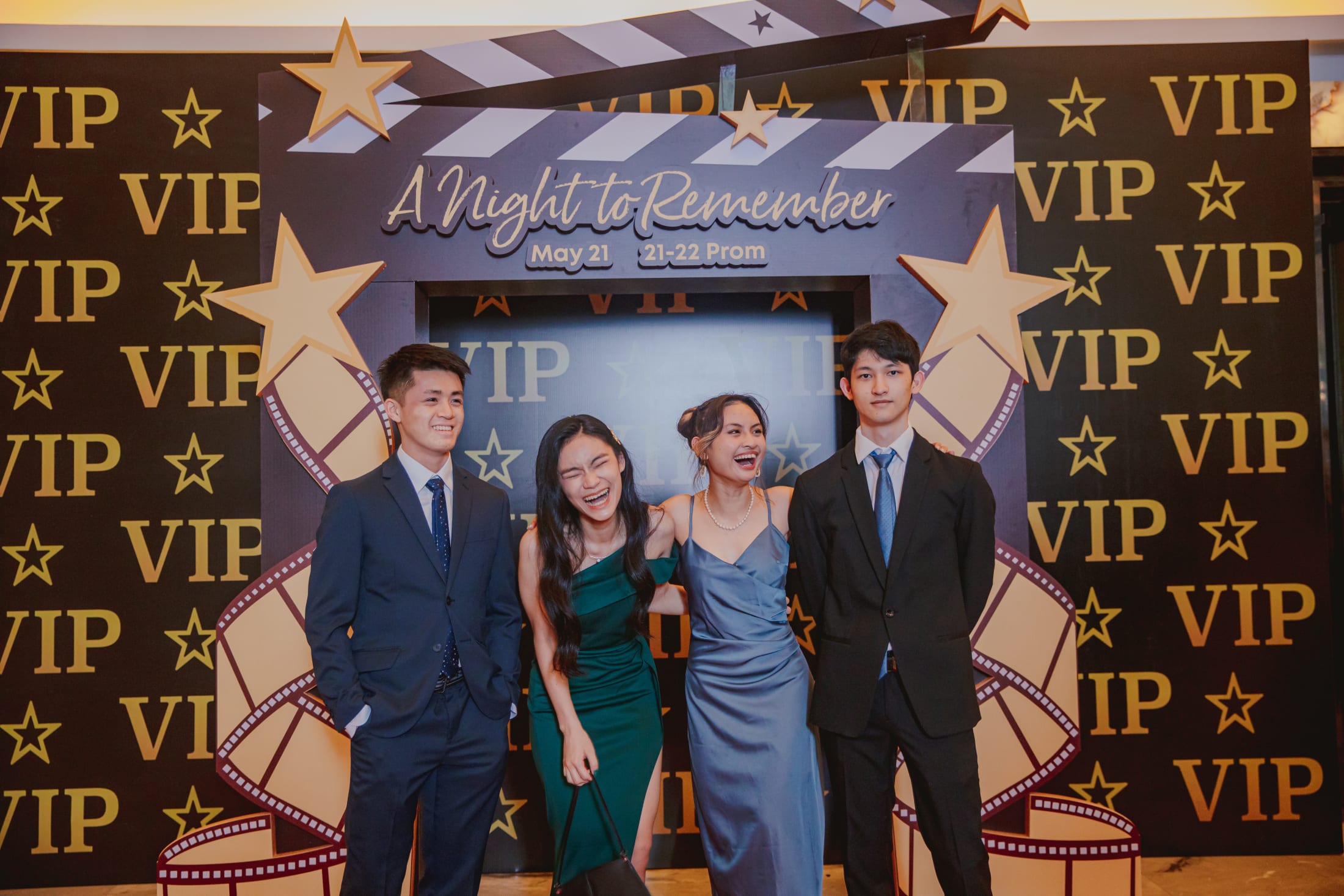 AISG 2022 Prom 4 students