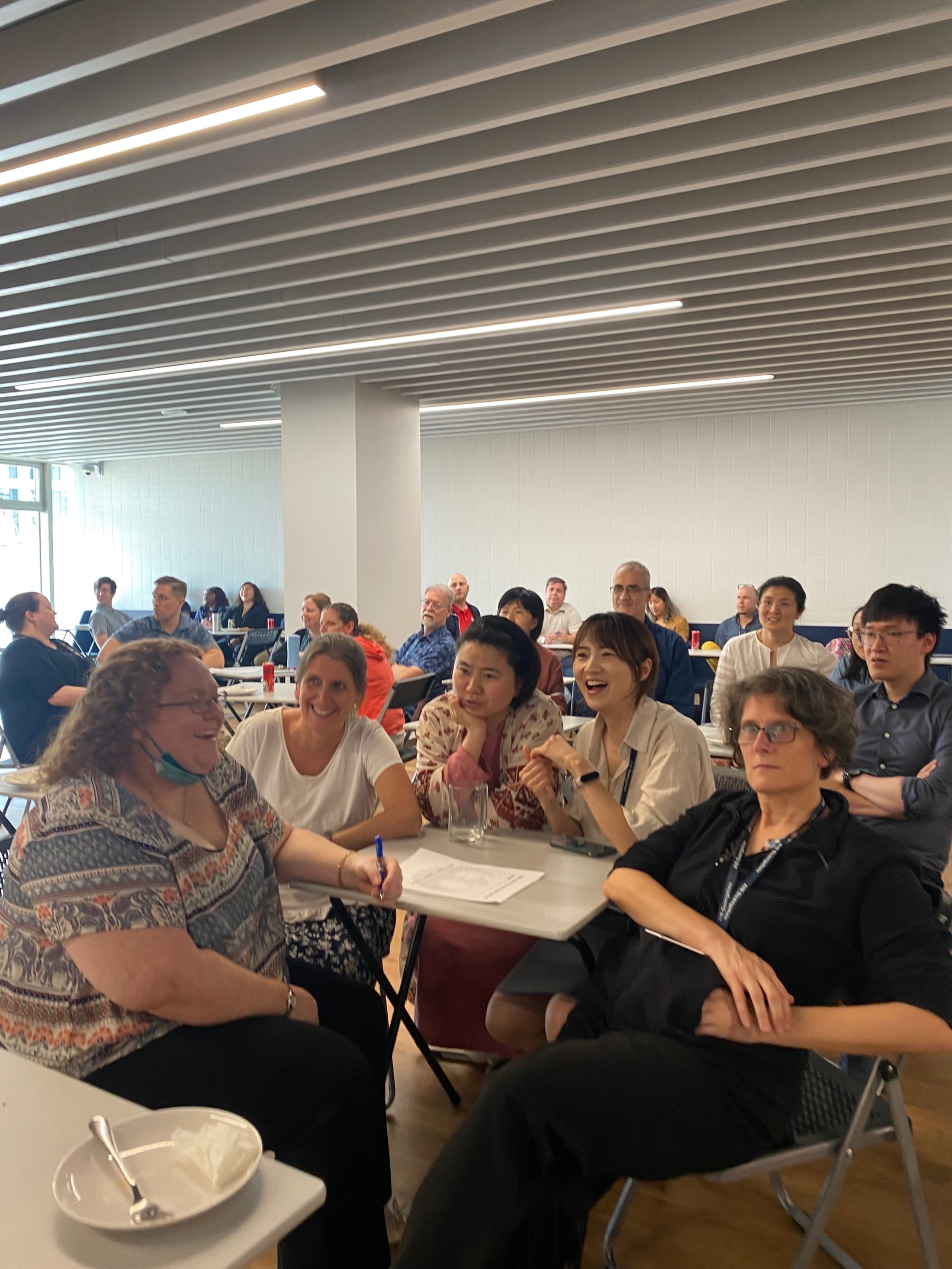 AISG celebrates Teacher Appreciation Week with teachers enjoying an activity