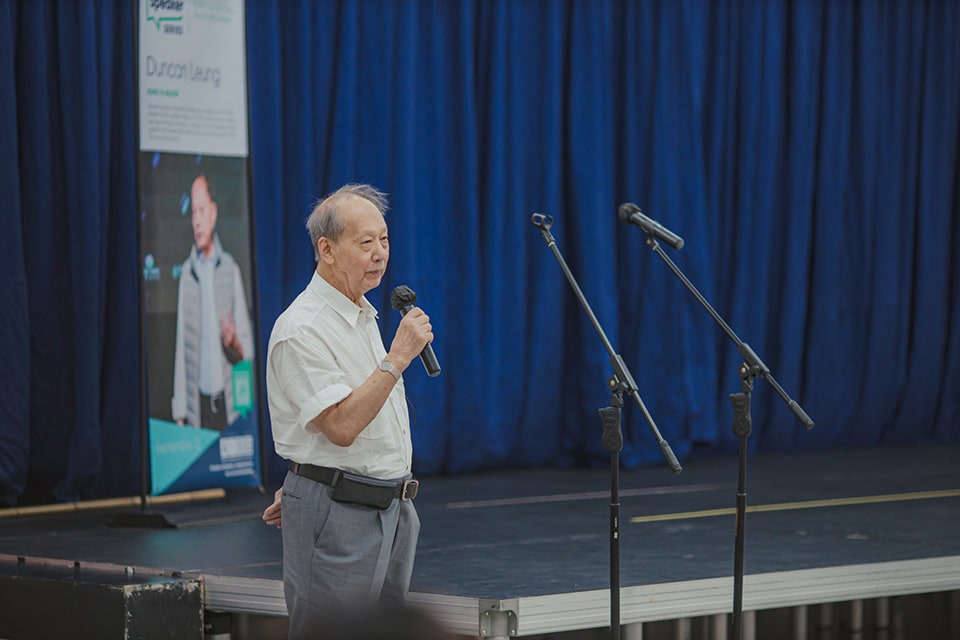 Sifu Duncan Leung Speaking
