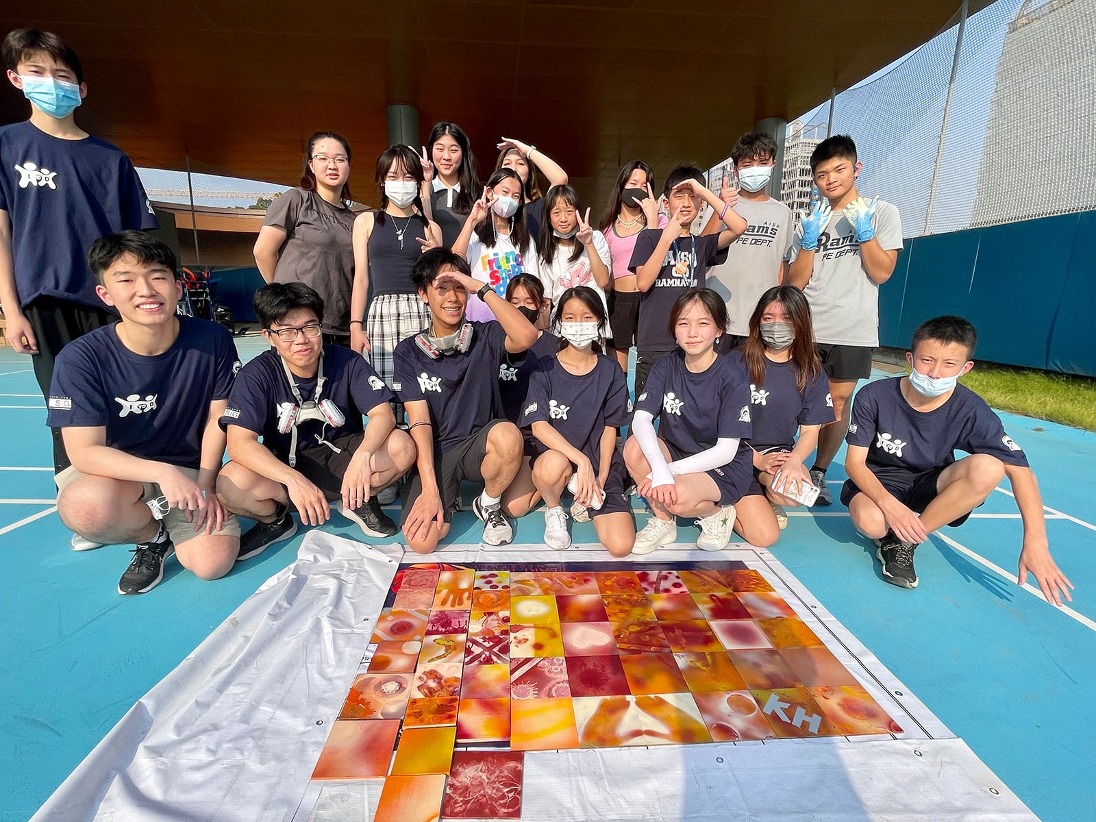 AISG students support local autistic communities teamwork