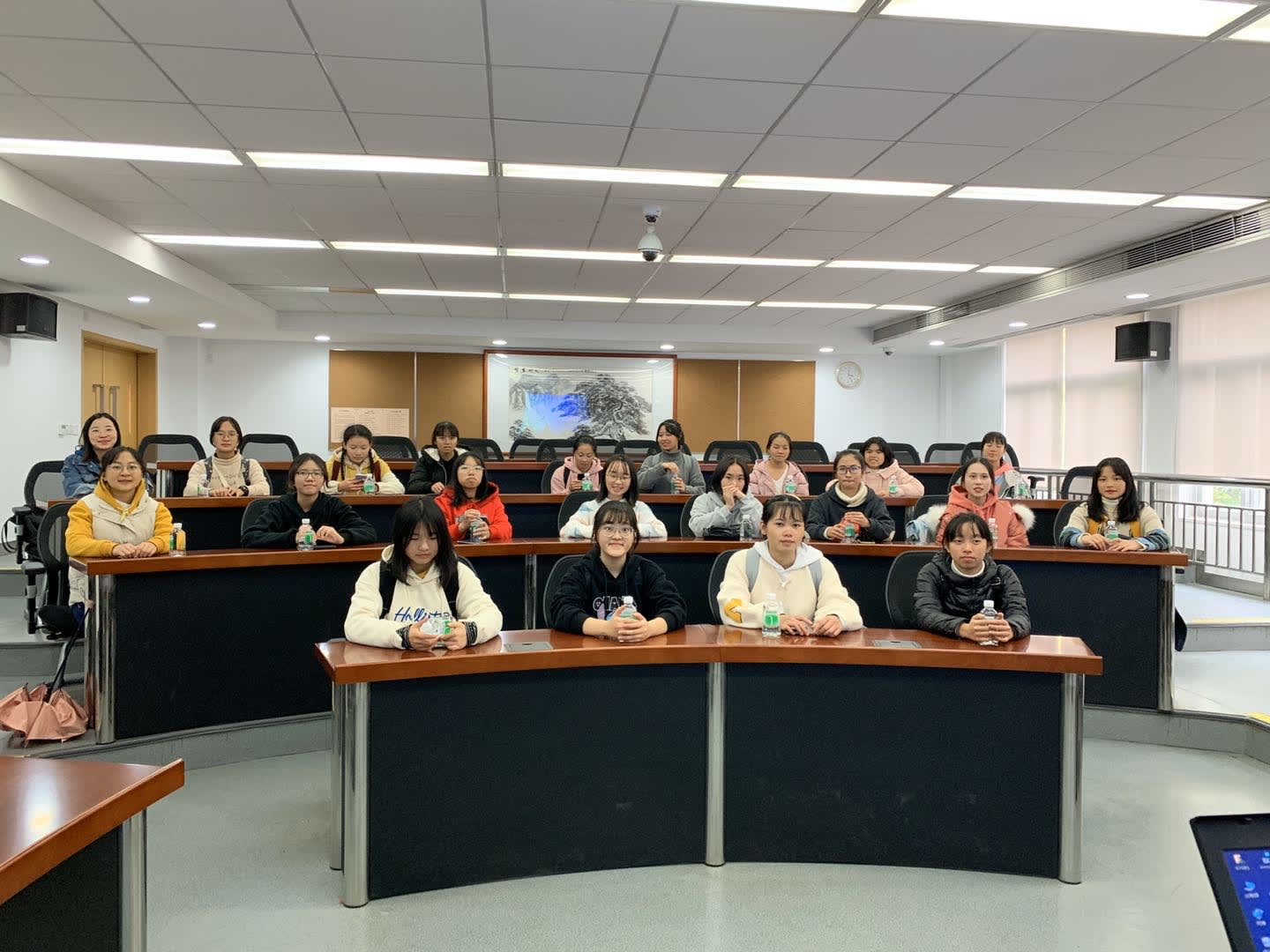AISG Community Service group GIN (Global Issues Network) each year subsidizes about 60 female Shaoguan students (pictured).