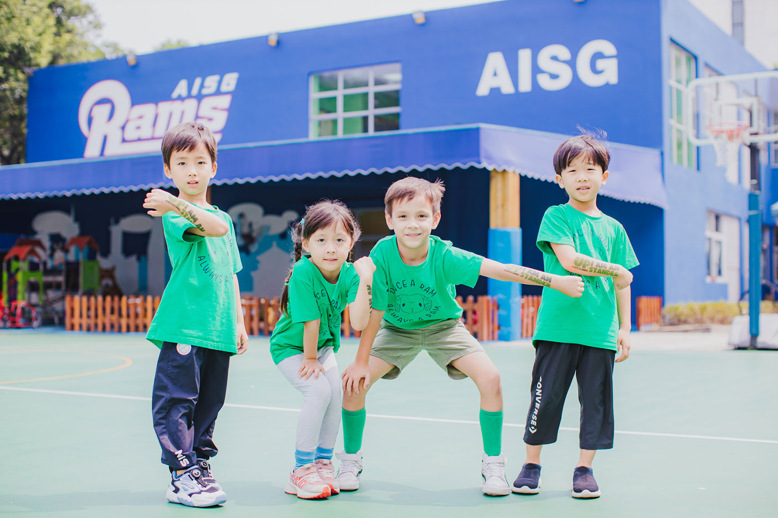 AISG Upstander Awareness Month Kids AISG Rams