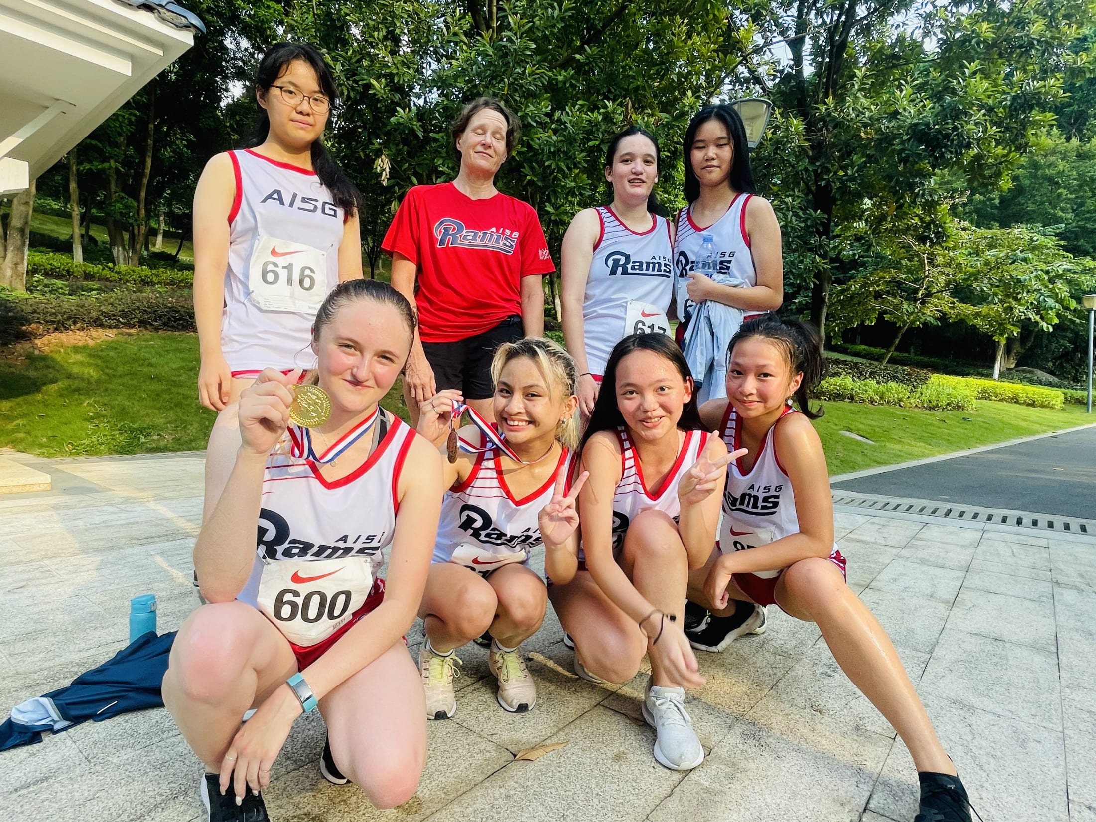 AISG Senior Group Photo for Cross Country