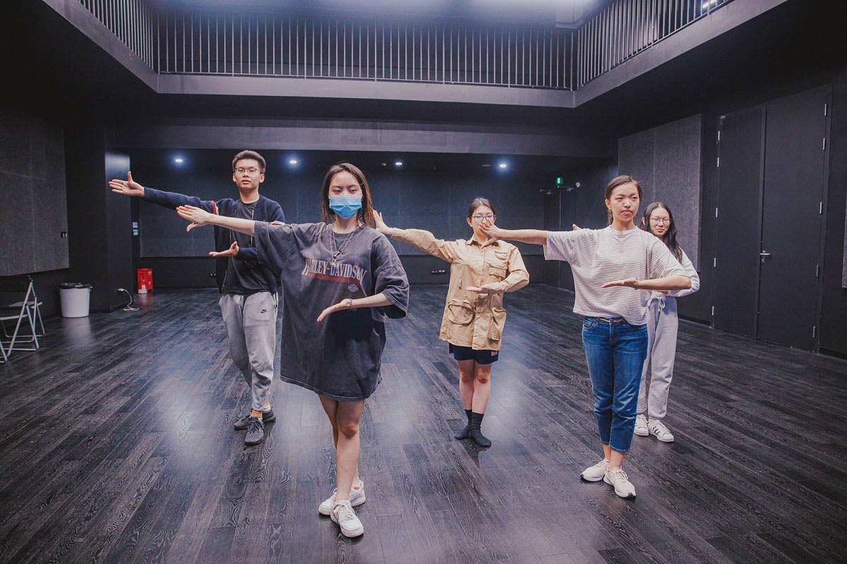 IB Theater Students Exploring the Peking Opera