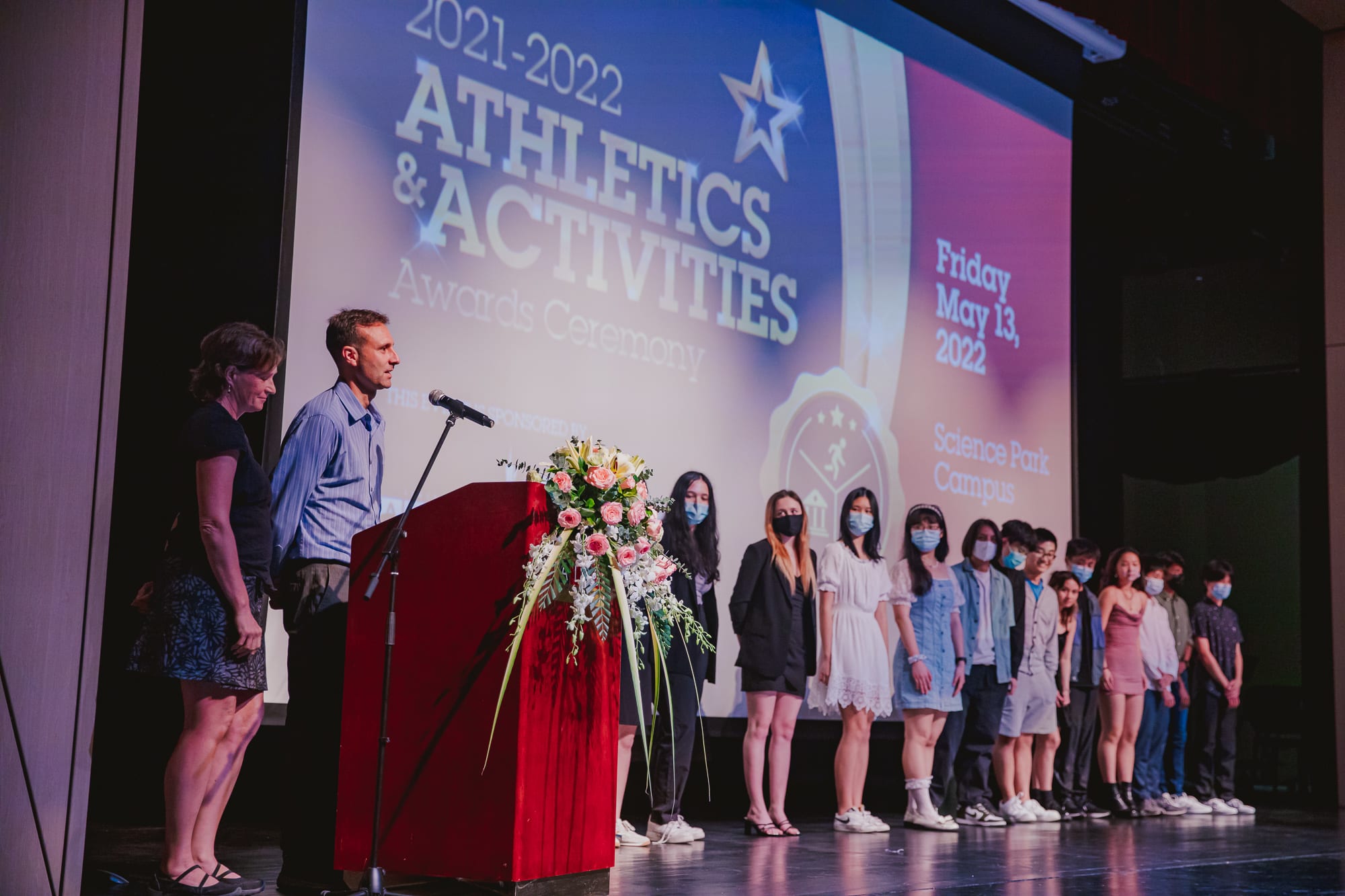 AISG Athletics & Activities Awards Ceremony for cross-country running students