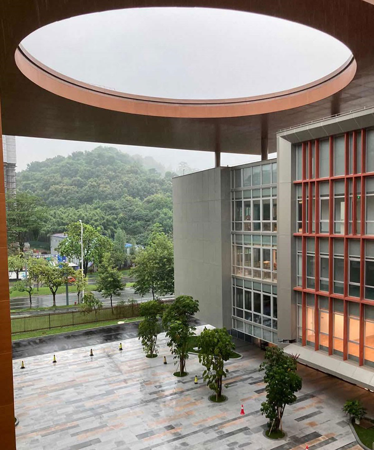 picture of the grand entrance to Science Park
