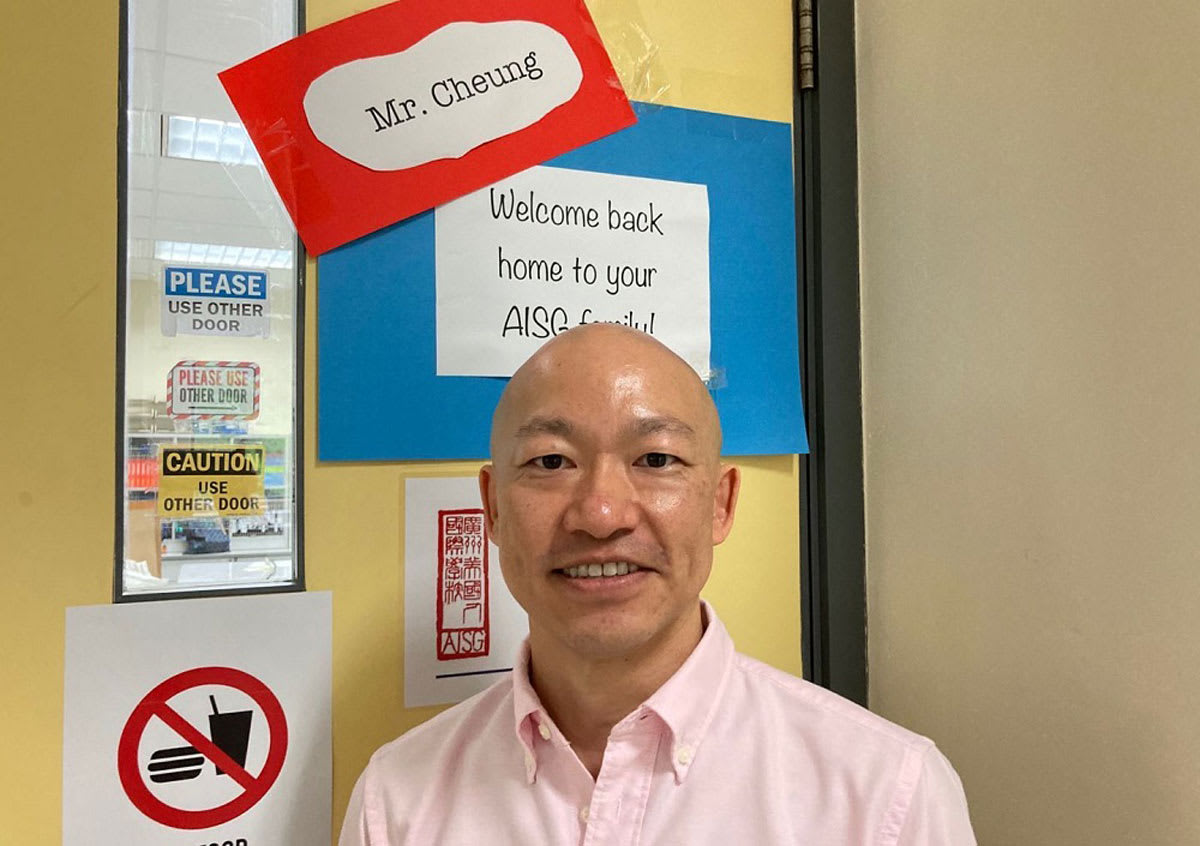 picture of High School Social Studies Teacher Mr. Cheung