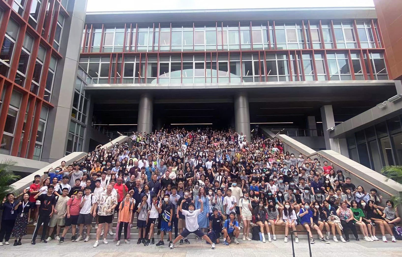 AISG secondary group photo welcome back