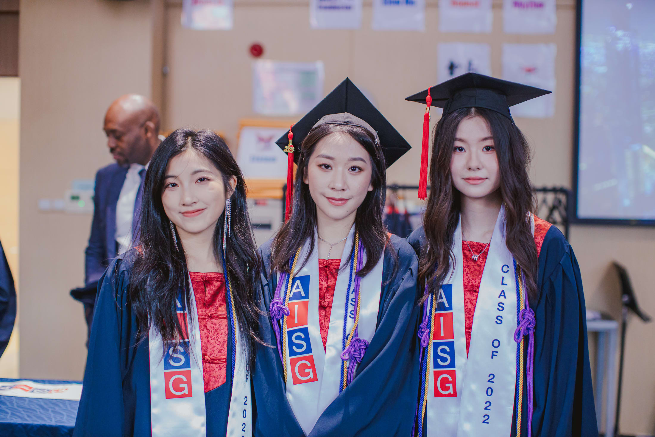AISG Three student at Graduation