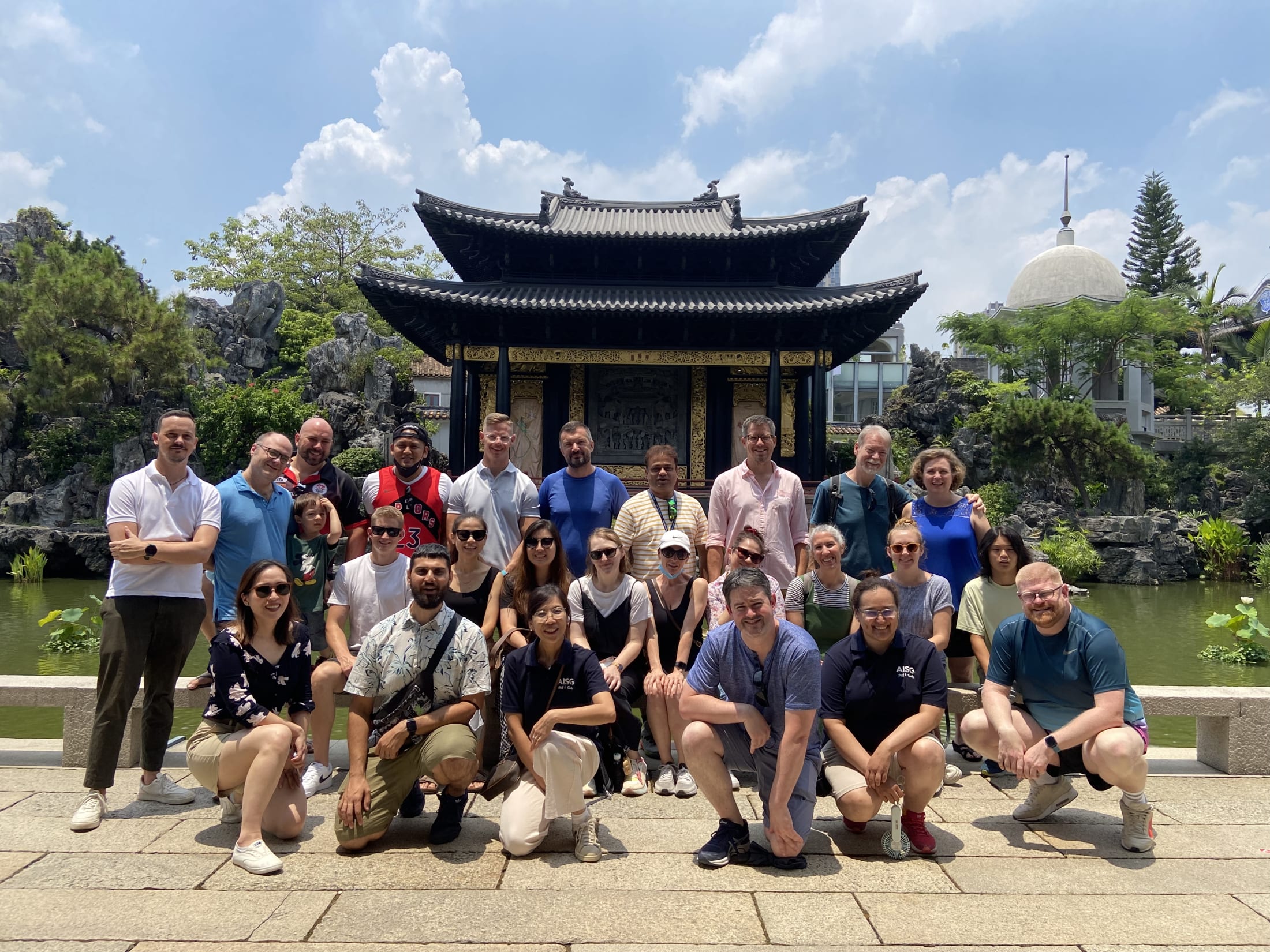 AISG new faculty cultural tour group pic
