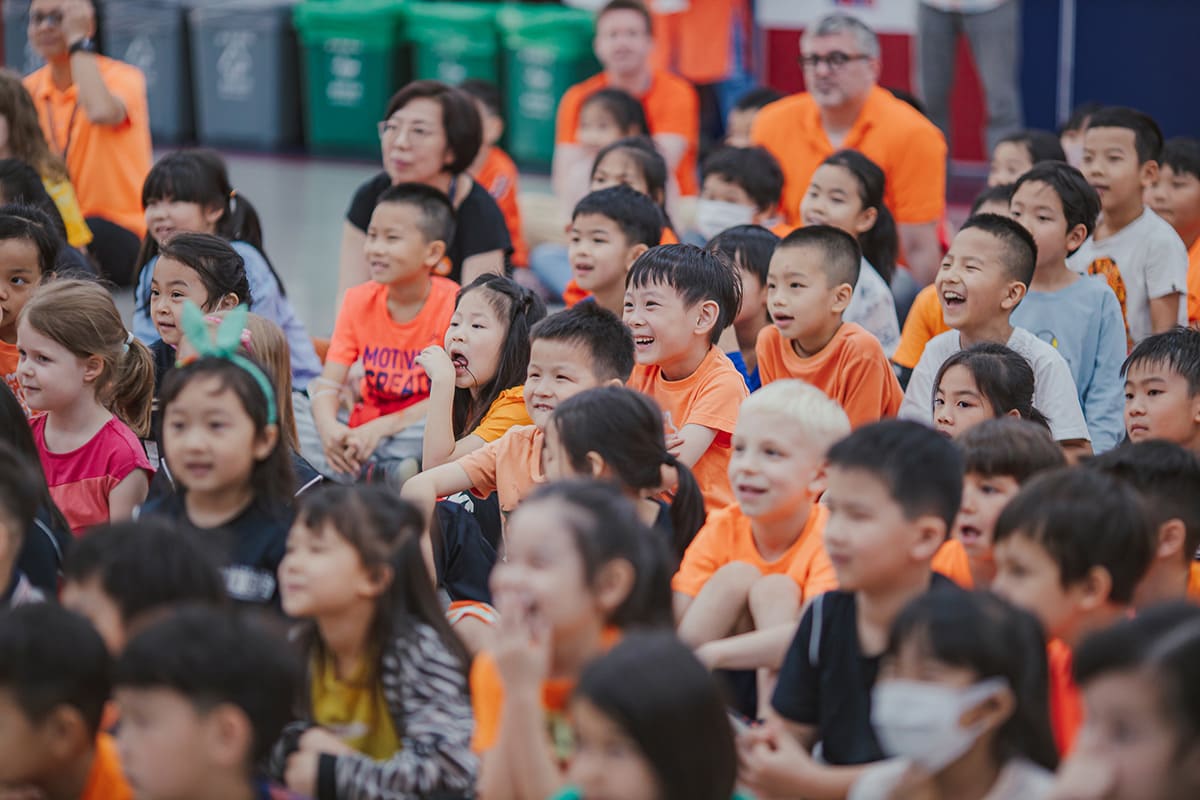 Teachers and students 