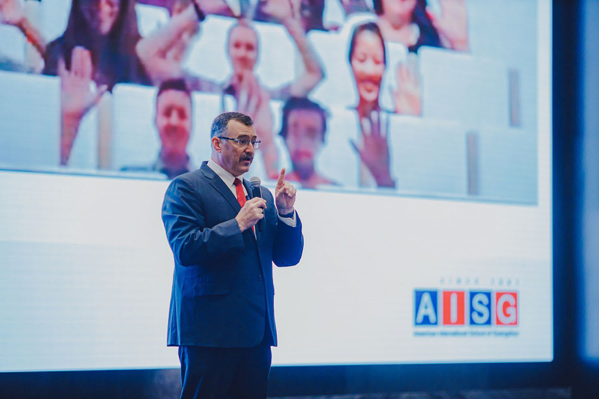 school director presents at the october asag meeting